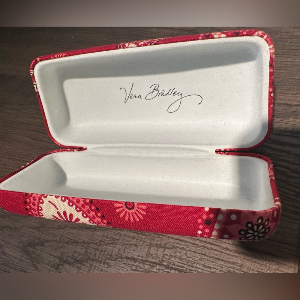 Vera Bradley sunglasses case - Mesa Red